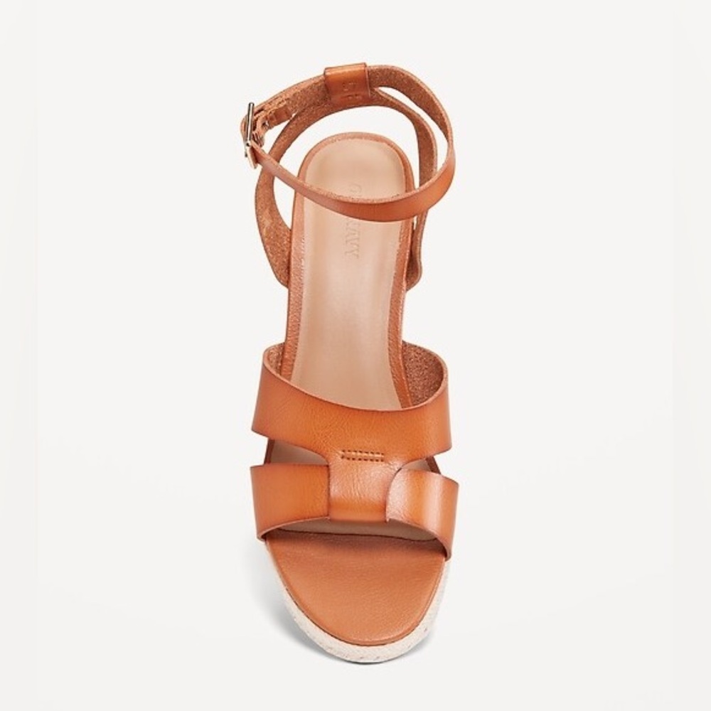 Old Navy Women's Brown Wedge Sandals